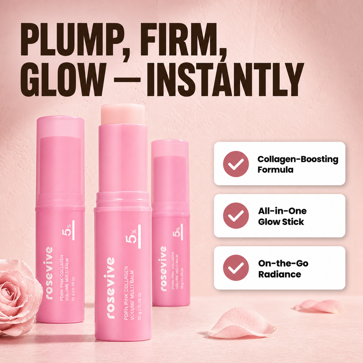 Rosevive PDRN Pink Collagen Volume Balm